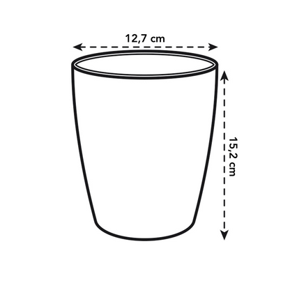 Vaso de orquídeas Brussels High Elho Vivid Violet