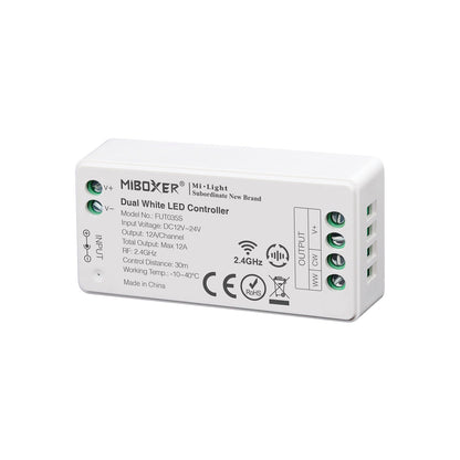 Controlador Cct Blanco Dual Mini Rf 4 Zonas 12a_1