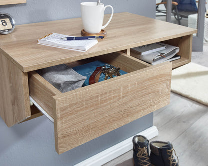 Estante De Pared 75 Cm De Roble Sonoma_4