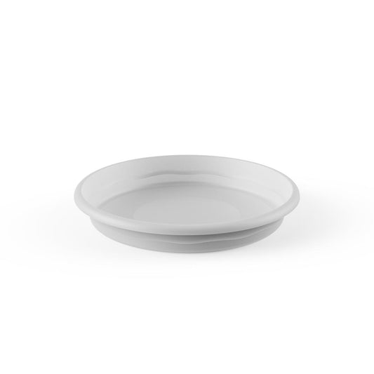 Pires de vaso em terracota branca D 30 x 4,4 cm