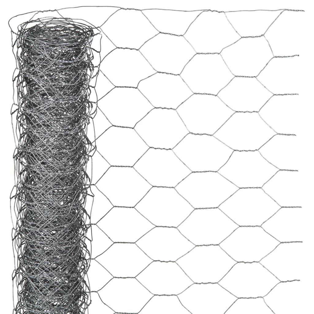 Nature Malla De Alambre Hexagonal 1x10 M 25 Mm Acero Galvanizado / Vetonek_2