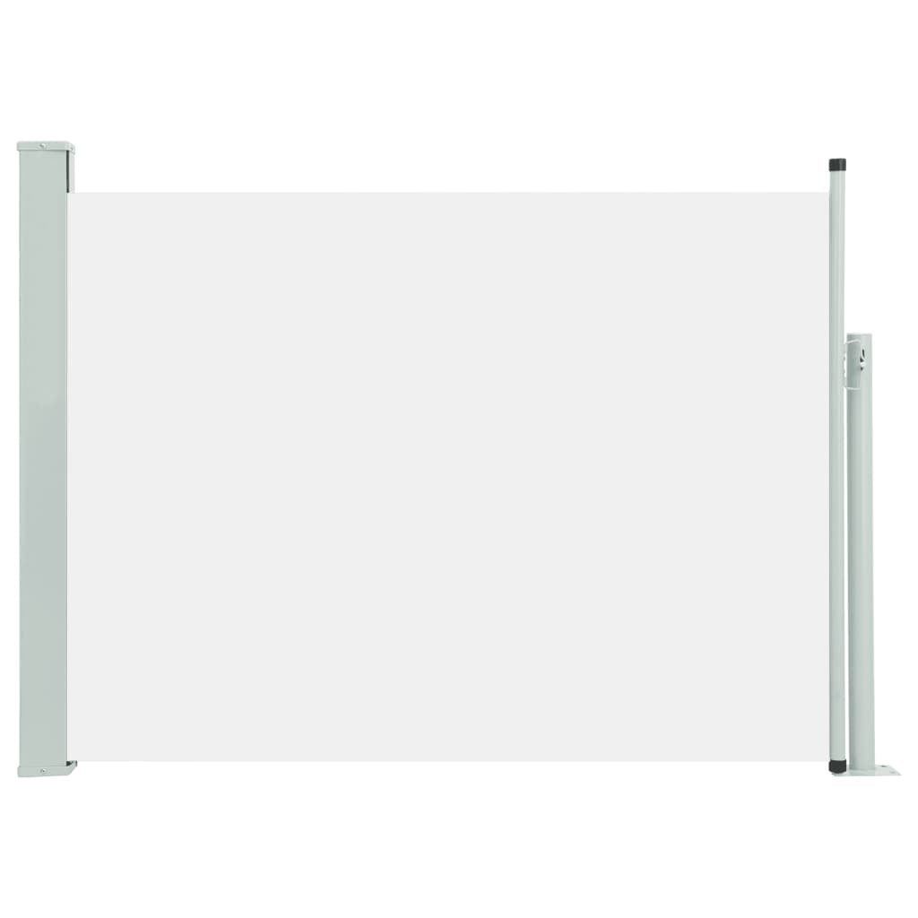 Vidaxl Toldo Lateral Retráctil Para Patio Crema 117x500 Cm_0