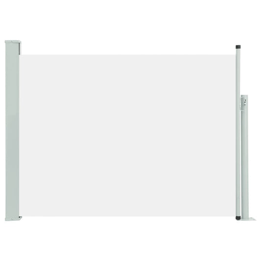 Vidaxl Toldo Lateral Retráctil Para Patio Crema 117x500 Cm_0