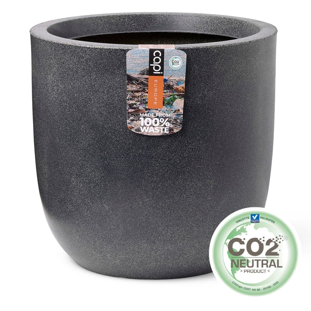Capi Macetero Waste Smooth Gris 35x34 Cm_0