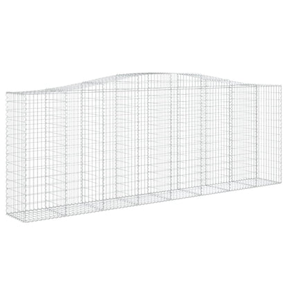 Cestas Gaviones 5 Uds Forma De Arco Hierro 400x50x140/160 Cm_2