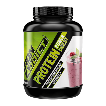 Protein Power Digest - 2kg - Fresa - Proteínas - Iron Addict Labs_0