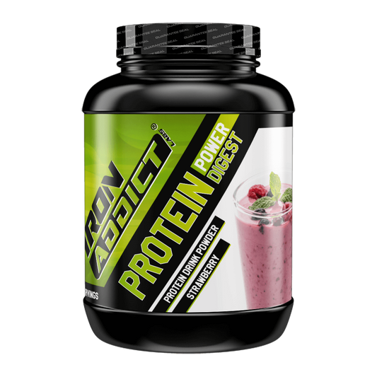 Protein Power Digest - 2kg - Fresa - Proteínas - Iron Addict Labs_0