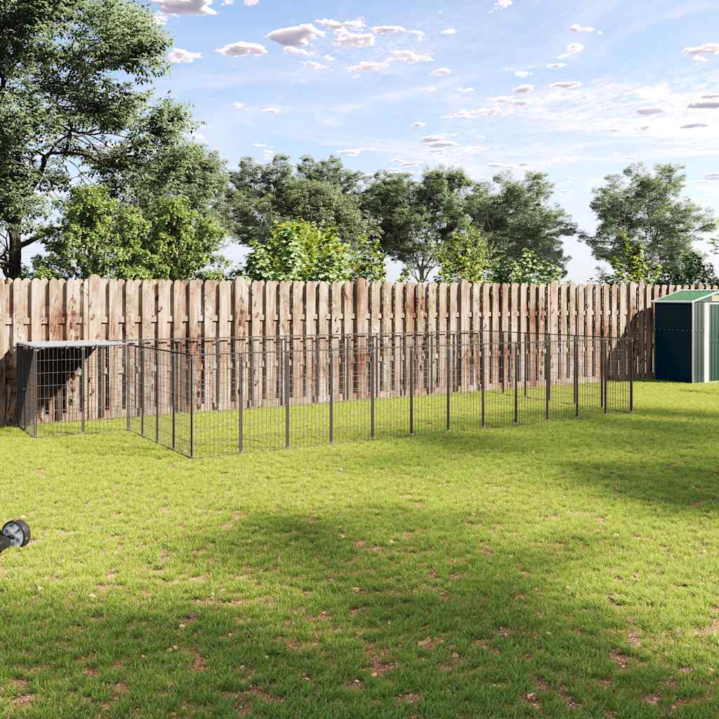 Perrera Negra 26,62 M² Acero_1