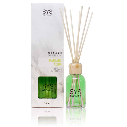Ambientador Mikado Manzana Ácida 50 ml | Aroma Fresco y Afrutado | Efecto Energizante | Fragancia Duradera_0