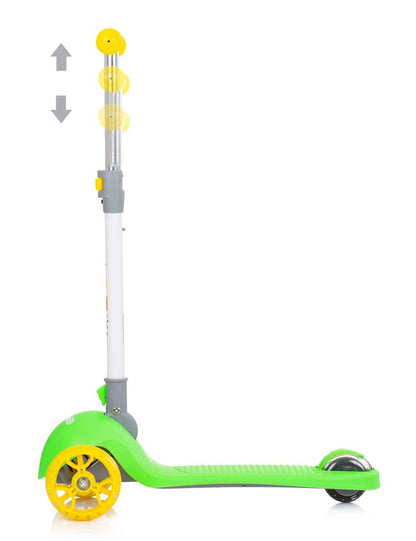 Patinete Plegable Funky Yellow Green_2