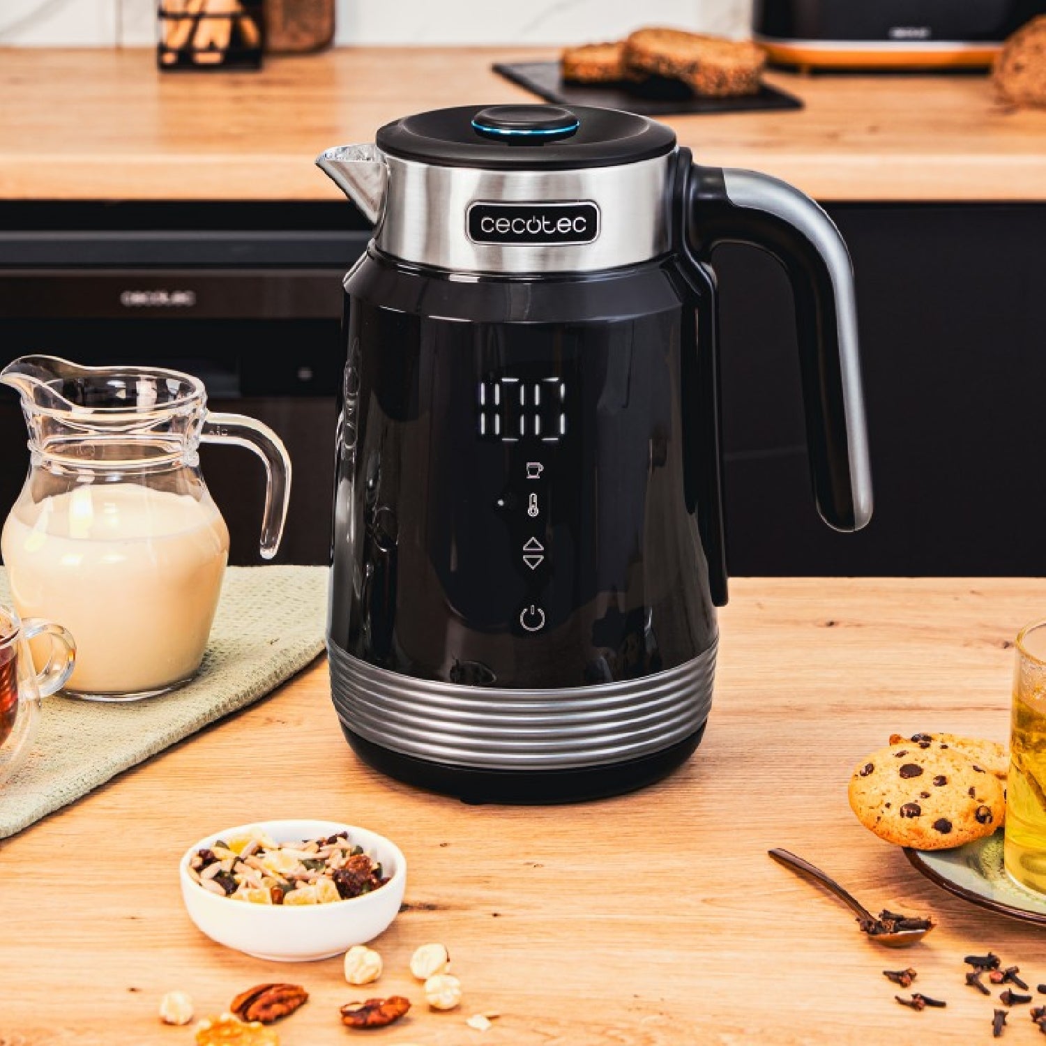 Cecotec Hervidor De Agua Hervidor De Agua Thermosense 600 Touch Black_4