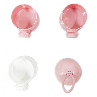 Distribuidor de leite em pó Kikka Boo Pink de 3 níveis