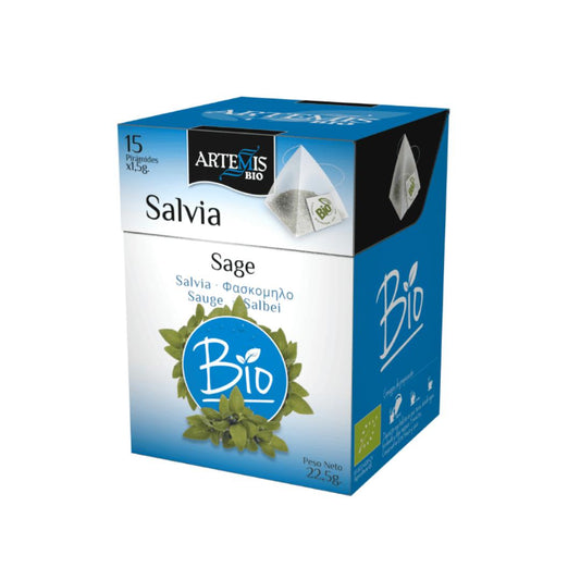 Pirâmide de Sálvia Eco 15 x 1,5 gramas Artemisbio