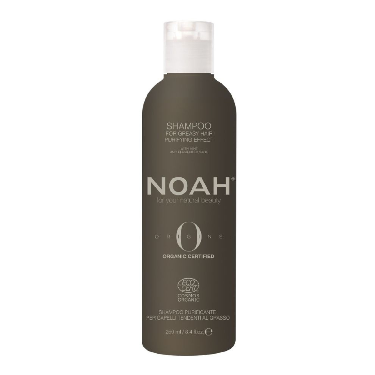 Champô Purificante Cosmos Orgânico Noah 250 ml