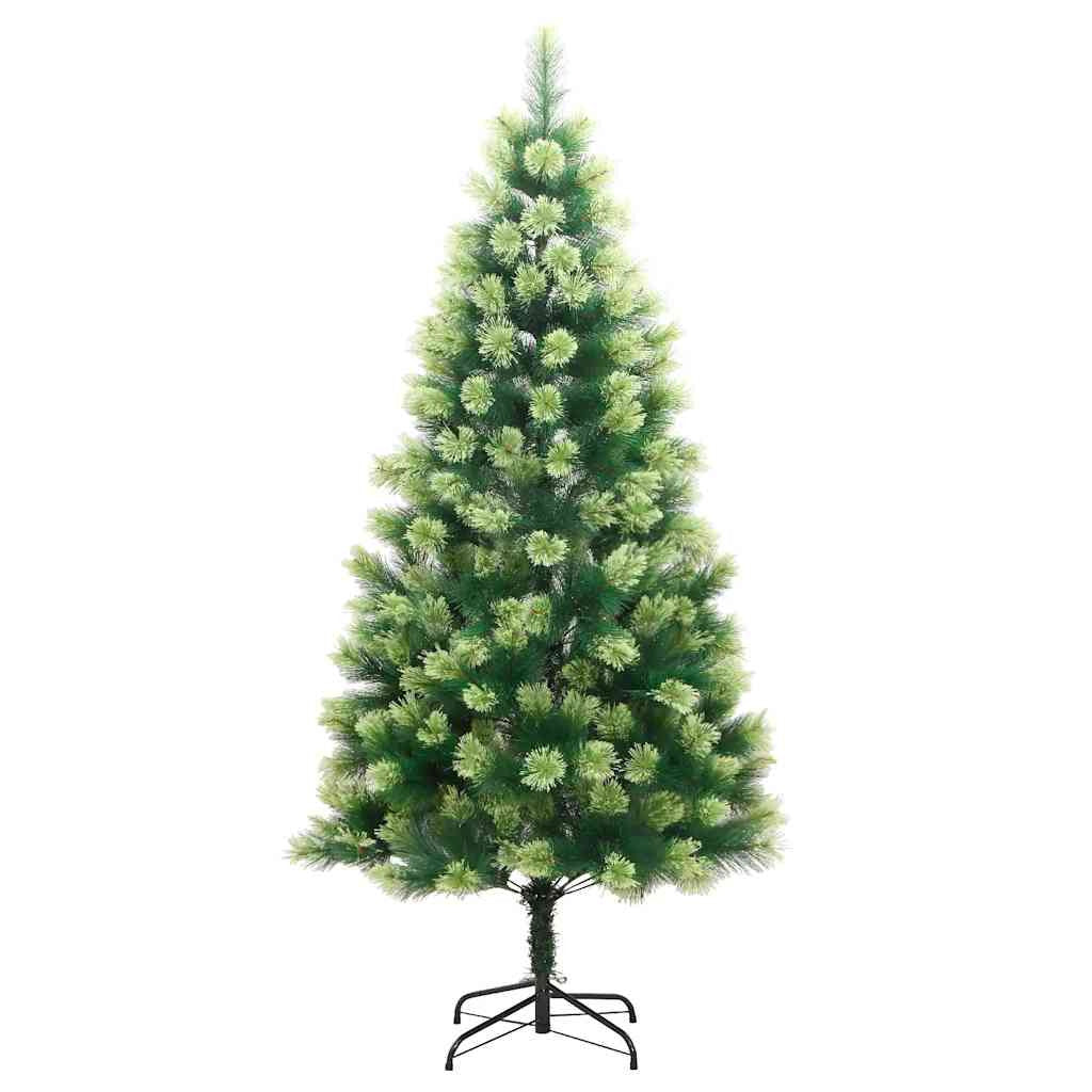 Vidaxl Árbol De Navidad Artificial Con Bisagras 150 Led Y Bolas 150 Cm_4