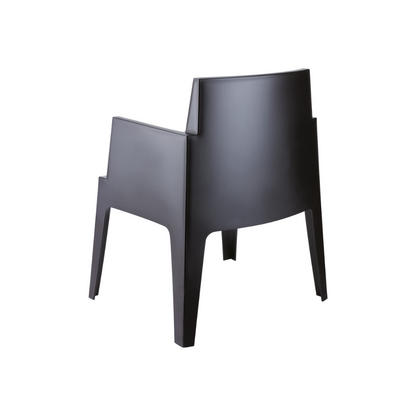 Siesta Exclusive Pack De 2 Sillones Para Exterior Box Gris Negro_2
