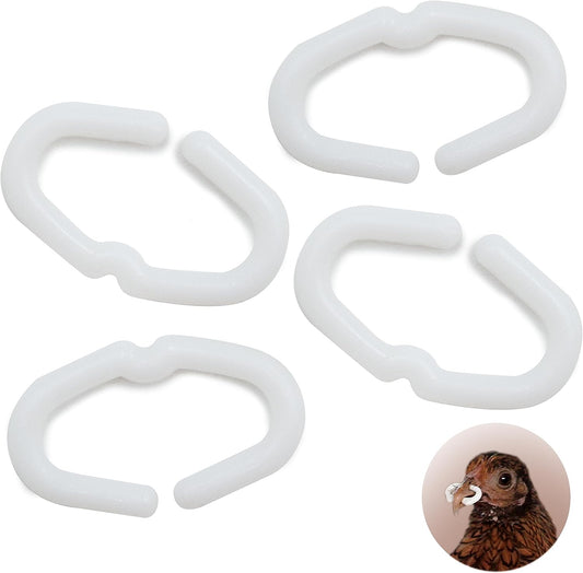 Anillas Antipicaje Para Perdices O Gallinas Y Faisanes Jóvenes (bolsa De 100 Unidades) - Tamaño Pequeño (1,5 Cm)_0