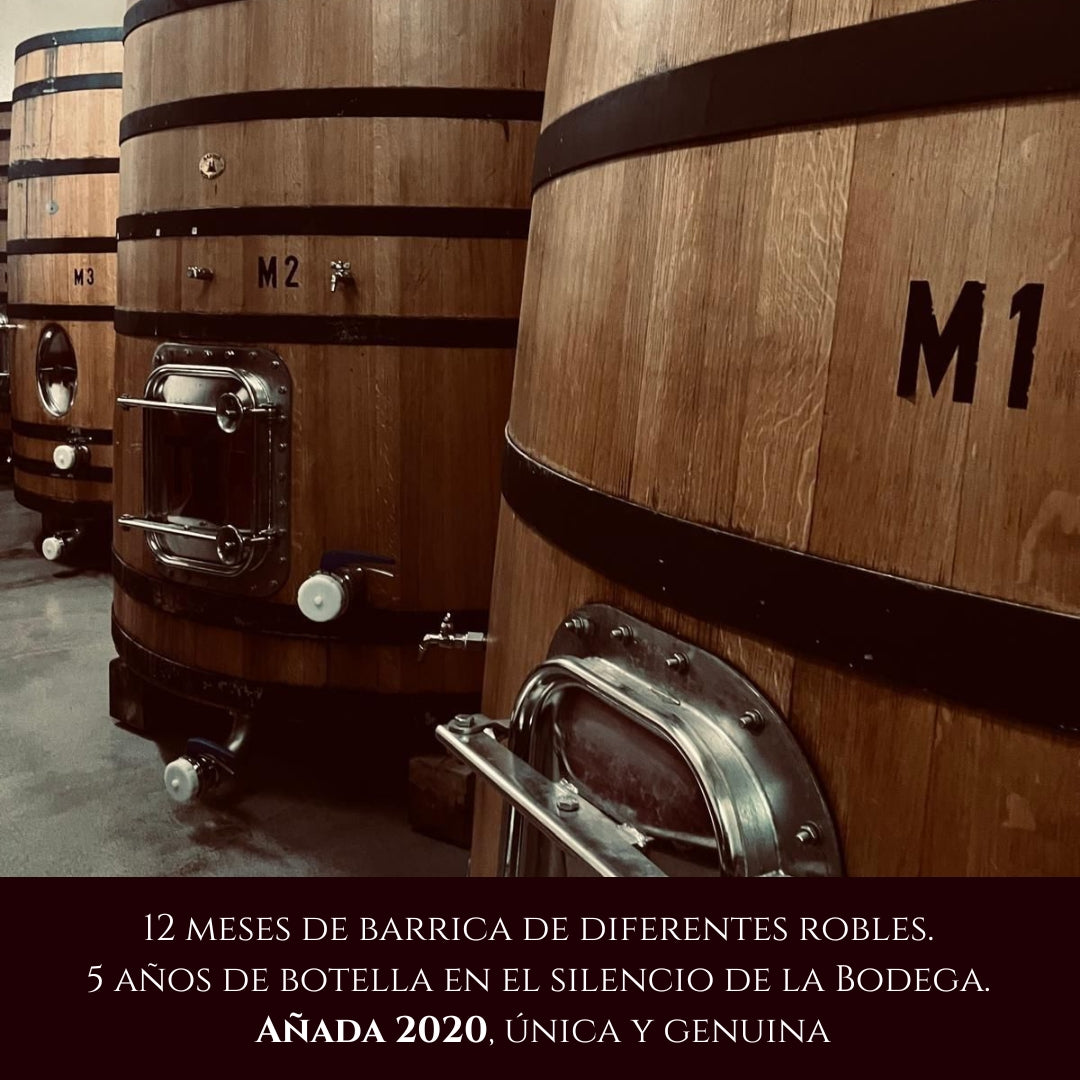 Vino Tinto Reserva 2020 Pack 3 Botellas 750 Ml | Tempranillo 45% Syrah 45%, Graciano 10% | 12 Meses Barrica + 5 Años_5
