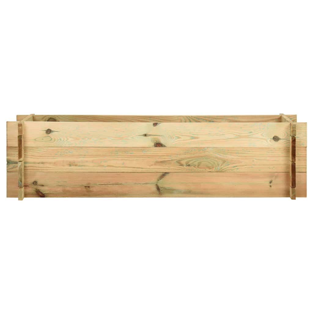 Jardinera De Verduras Madera Pino Impregnada 120 Cm_0