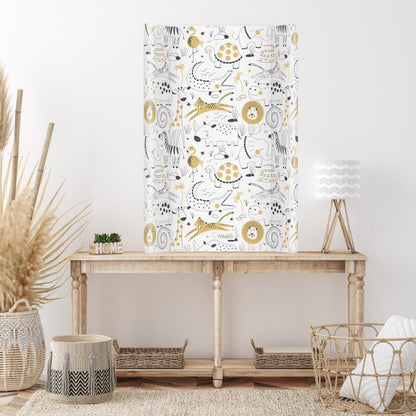 Cambiador Base Rígida Para Cuna 70x47 Nubes Menta_4