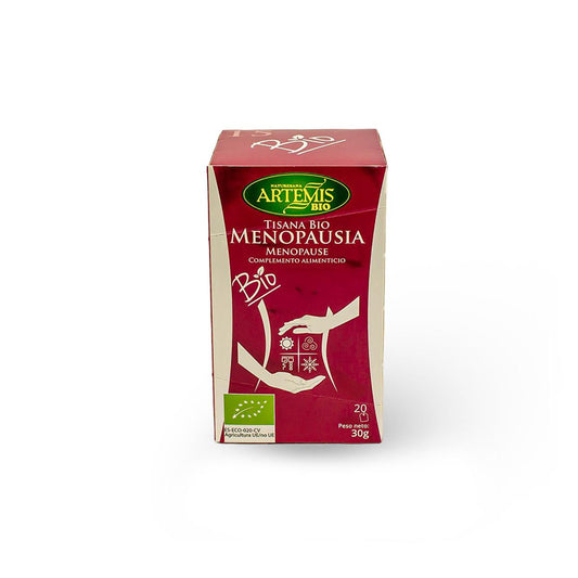 Chá de ervas Bio Menopausa Bio Artemis 20 filtros.