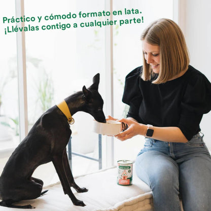 Pack de 6 Ensopados de Salmão e Porco Wild Balance para Cães 400g