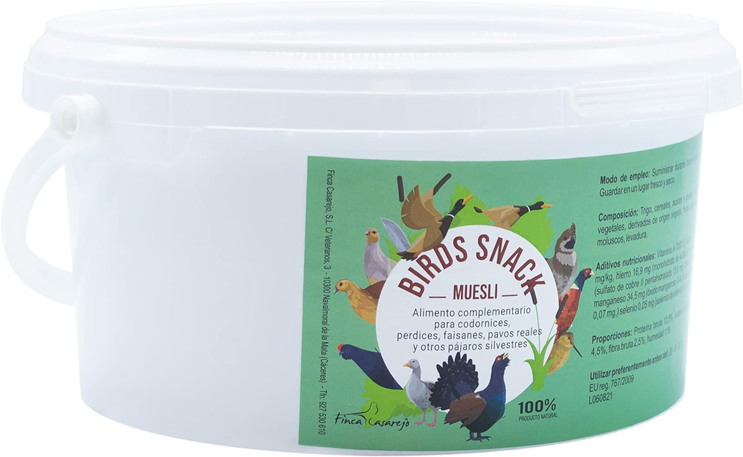 Birds Snack Muesli | Alimento Para Perdices, Faisanes, Pájaros Silvestres... | Mix Semillas Y Cereales_2