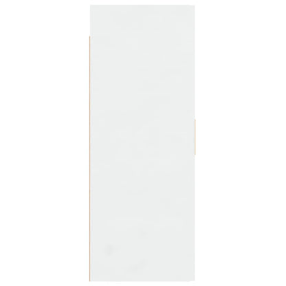 Armario De Pared Colgante Blanco 69,5x34x90 Cm / Vetonek_3