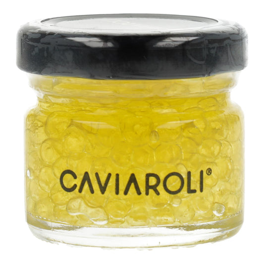 Esferas gelificadas de azeite virgem extra e wasabi Caviaroli 20g