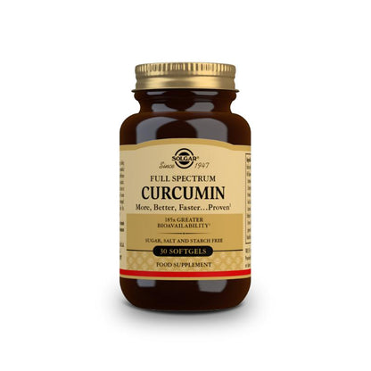 Curcumina de espectro completo, 30 esferas de 185 mg
