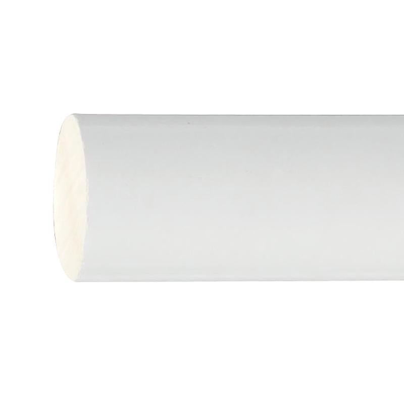 Barra Madera Lisa 1,5 Metros X 20 Mm. Blanco_0