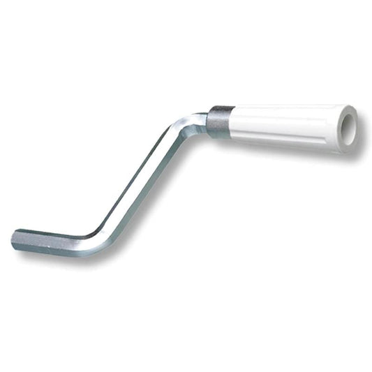 Manivela Para Torno Persiana Corta Blanca_0