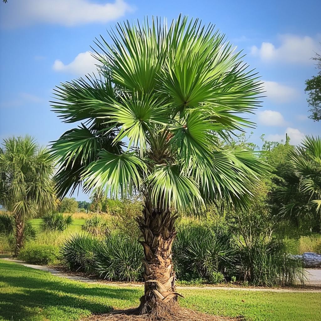 Palma De China - 4 Pzs - Trachycarpus Fortunei - Altura 35-45cm - ⌀15cm_4