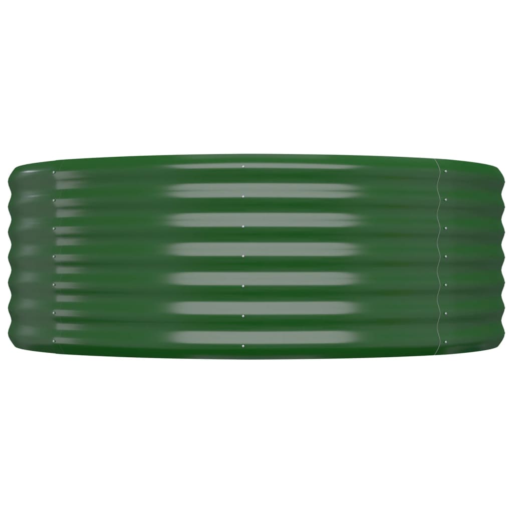 Jardinera Arriate Acero Galvanizado Verde 544x100x36 Cm_3