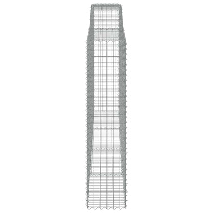 Cestas De Gaviones 10 Uds Forma De Arco Hierro 400x50x200/220cm_4
