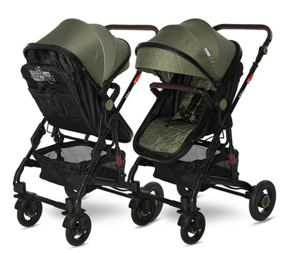 Carrito De Bebé Trío Convertible Alba Premium Loden Green_3