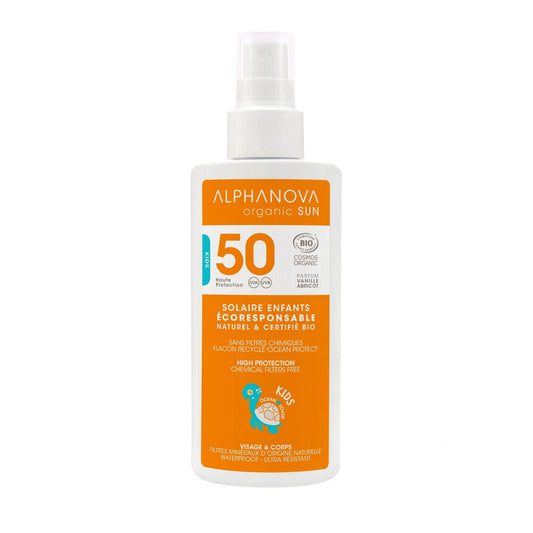 Protetor Solar Infantil Alphanova FPS 50 125 ml.