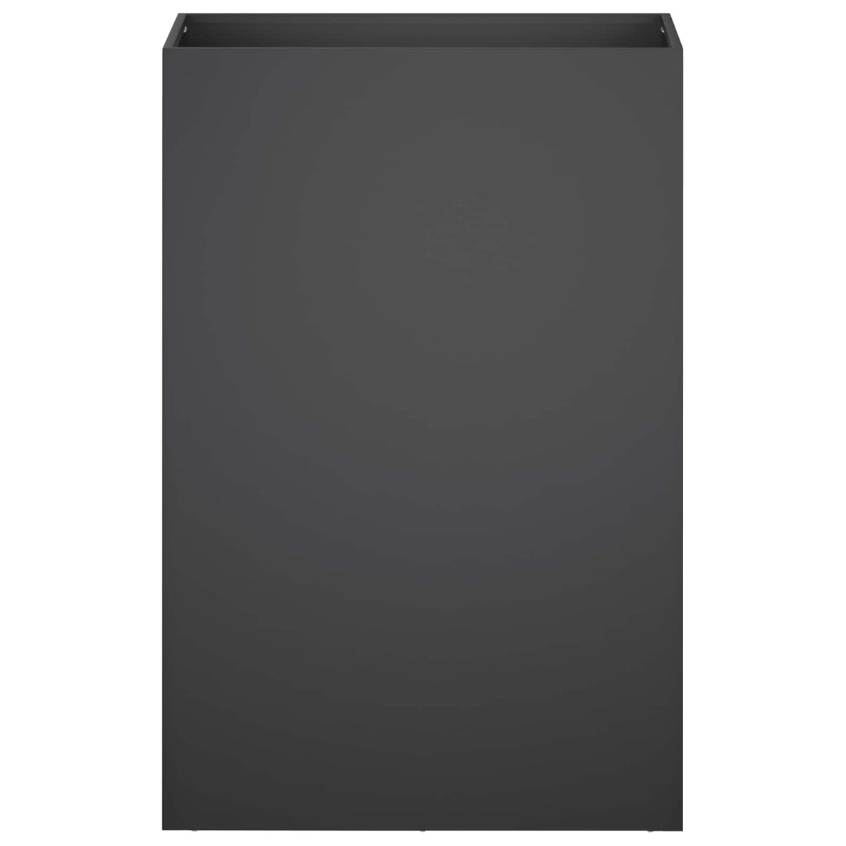 Macetero De Jardín Negro 40 X 30 X 75 Cm Acero Laminado En Frío_2