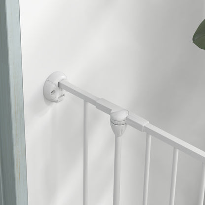 Pawhut Parque Para Perros Plegable De 6 Paneles Acero 123x102x90 Cm Blanco_3
