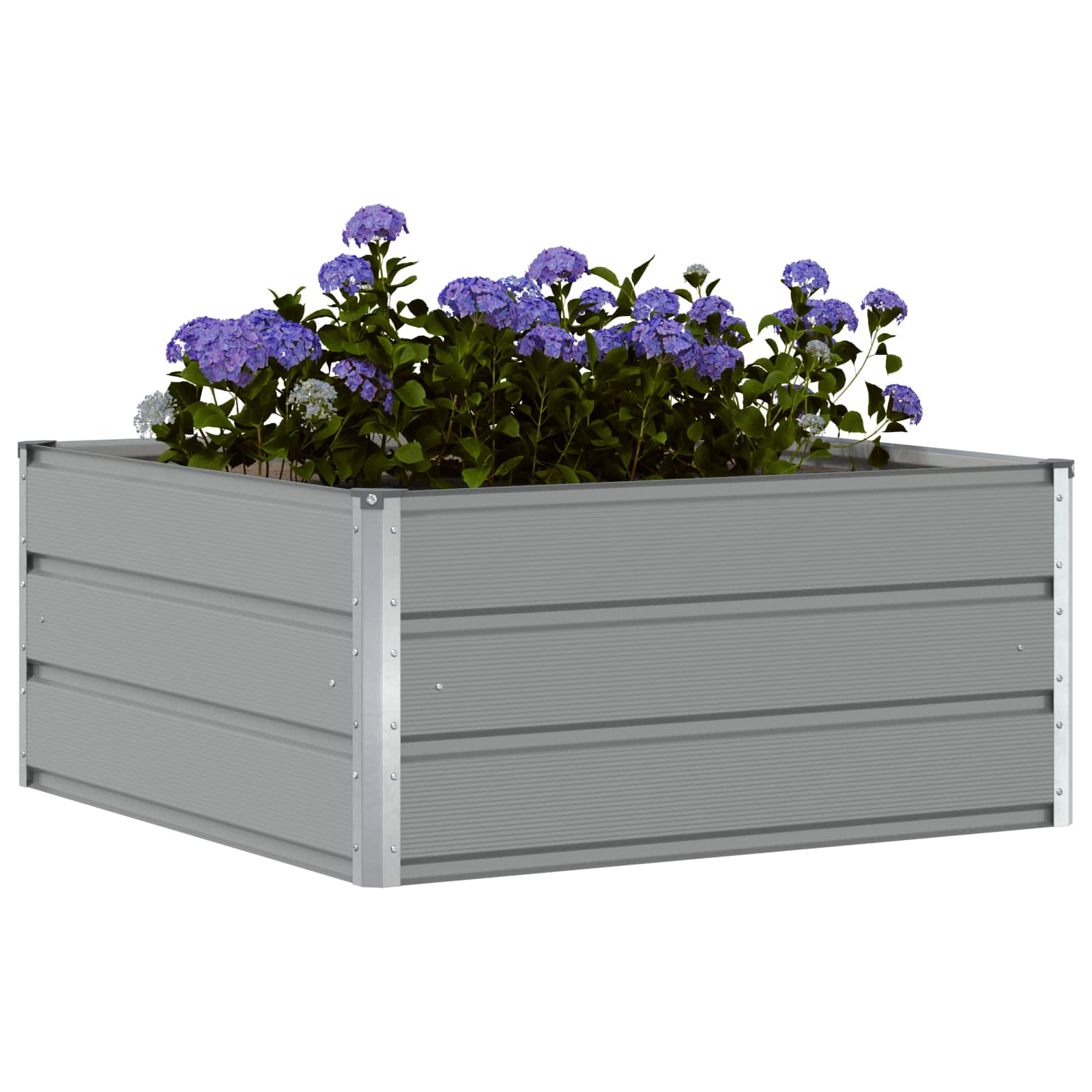 Jardinera Gris Claro 100 X 100 X 45 Cm Acero_2