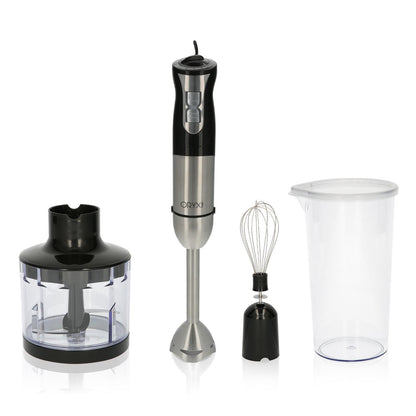 Batidora De Mano, Incluye Accesorios, 1000 W. Velocidad Regulable. Con Vaso Medidor, Picador - Triturador Y Varillas.