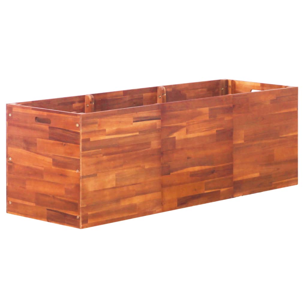Arriate De Madera De Acacia 150x50x50 Cm_1