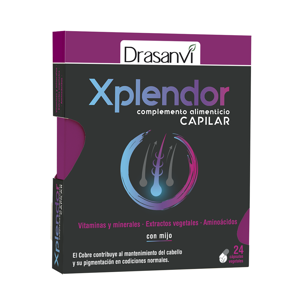 Xplendor Cabelo 24 Cápsulas Drasanvi
