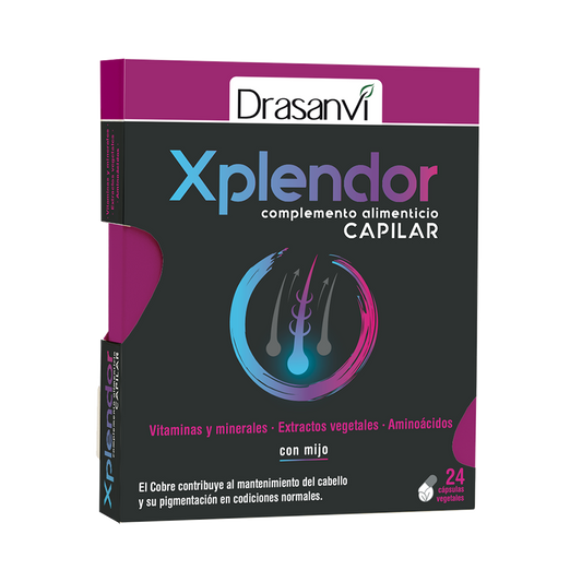 Xplendor Cabelo 24 Cápsulas Drasanvi