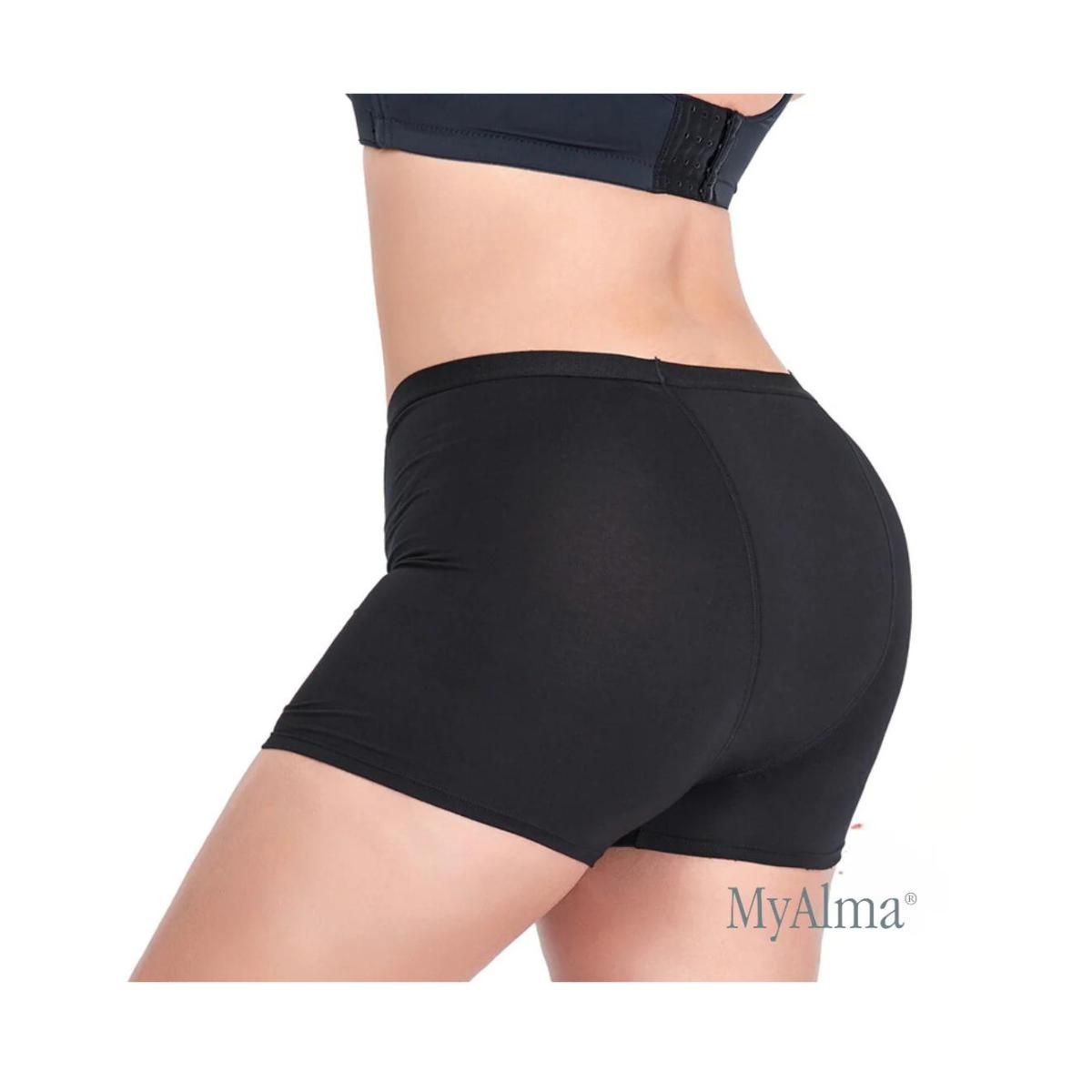 Cueca menstrual preta tamanho M My Alma