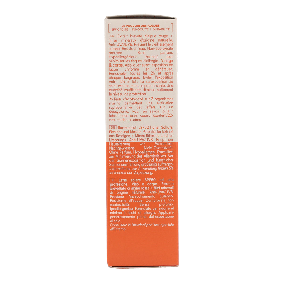 Biarritz Laboratories FPS 50 Loção Solar Corporal 100 ml