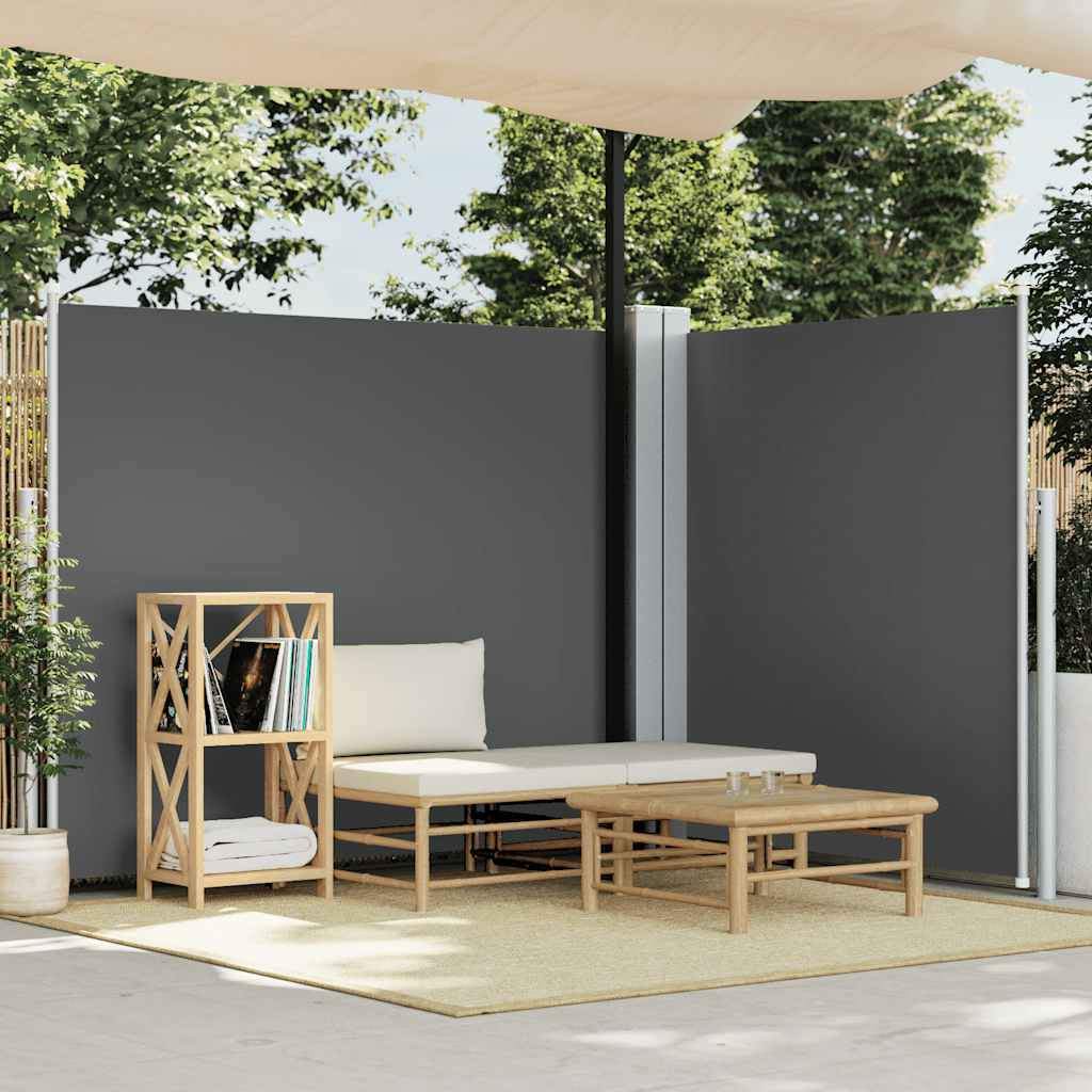Vidaxl Toldo Lateral Retráctil Antracita 180x600 Cm_1