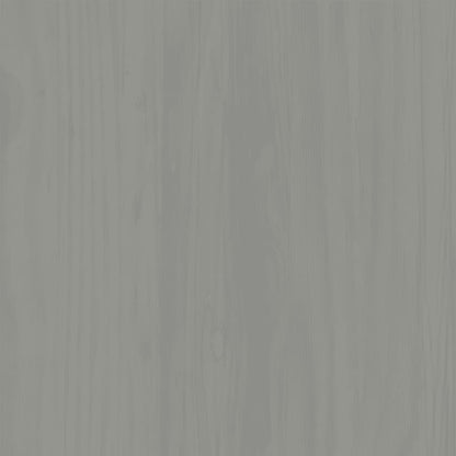 Zapatero Vigo Madera Maciza De Pino Gris 60x35x96 Cm / Vetonek_0