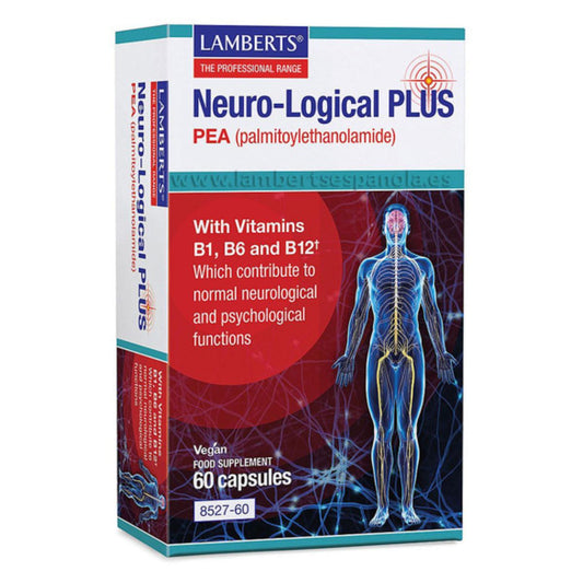 Neuro-Logical PLUS. Dupla Força – Dupla Acção Lamberts 60 cápsulas