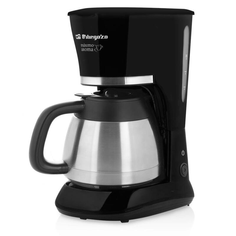 Cafetera De Goteo Orbegozo Cg 5012 10-12 Tazas Negra_0